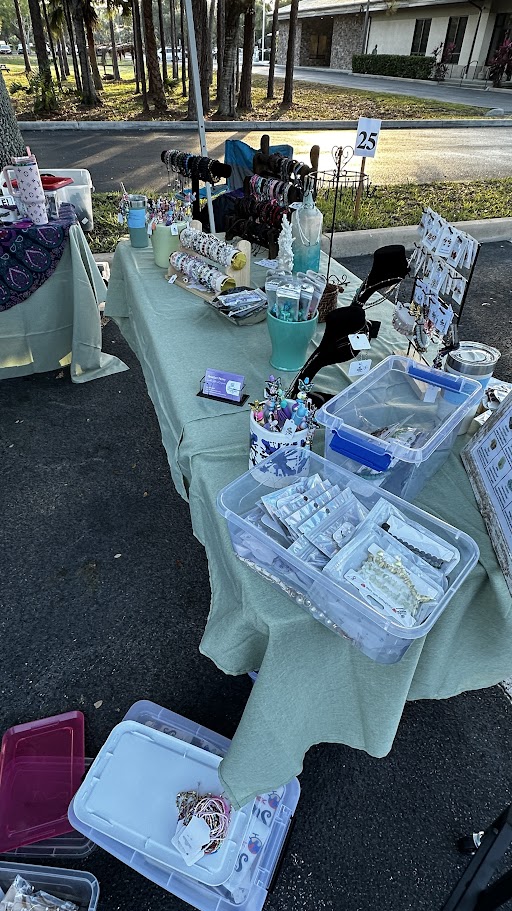 Market setup at King Stable Farms